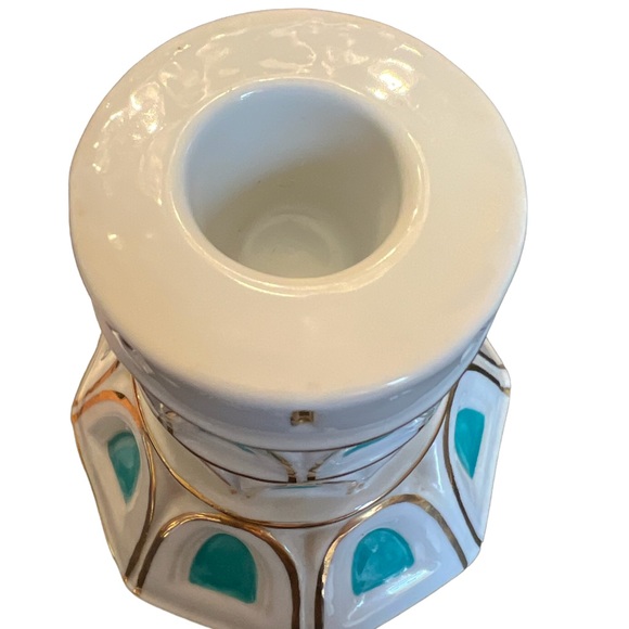 Egidio Broggi Milano porcelain candle holder from Fornari Roma - Picture 3 of 8